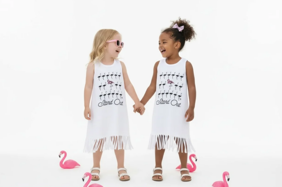 Stand Out White Sundress for Baby Girls – The Perfect Blend of Comfort and Style