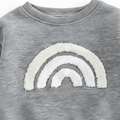 Grey and White Rainbow 2 Piece Jogger Set for Boys