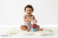 Sweethearts White Bodysuit for Girls image 0