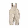Beige Waterdrop Overalls
