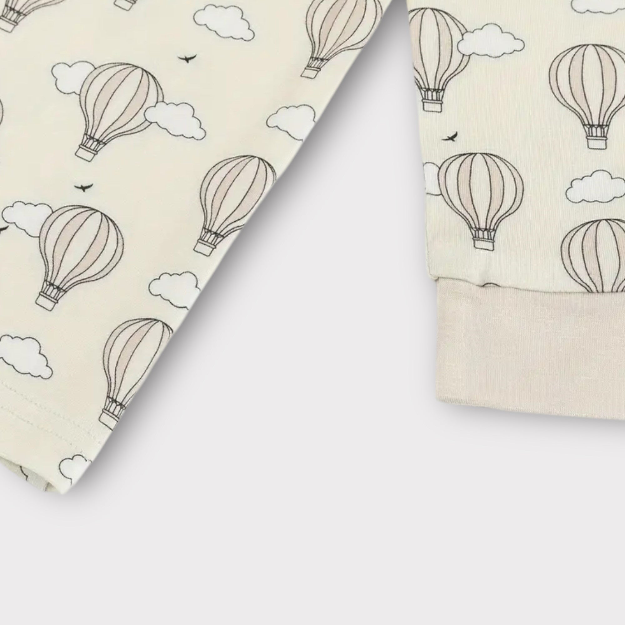 Dreamy Hot Air Balloon Pajama Set – Soft Bamboo Sleepwear for Babies image 4
