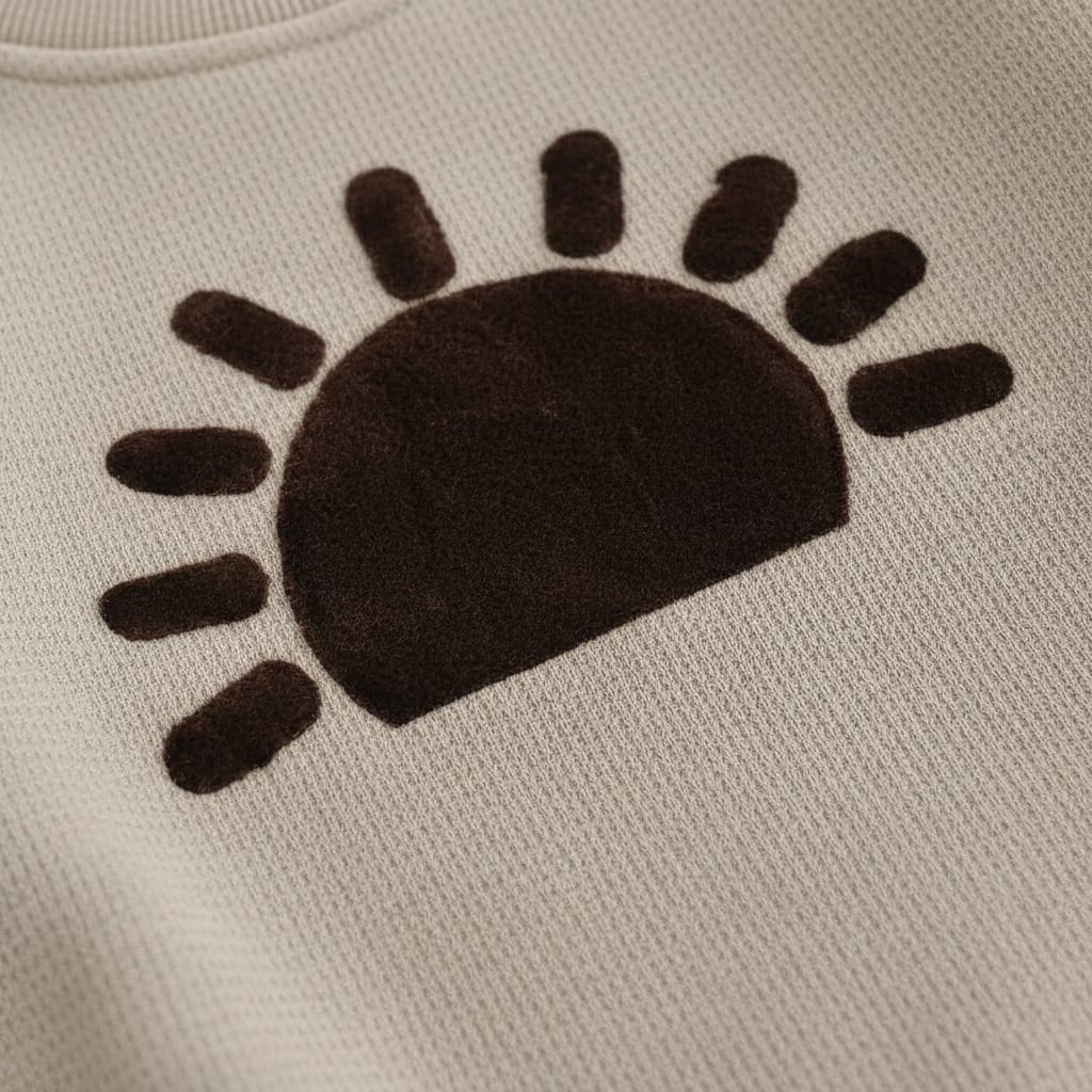 Beige and Brown Sunset 2 Piece Jogger Set for Boys