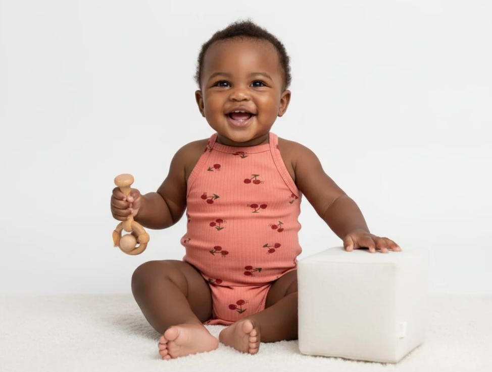Very Cherry Criss Cross Bodysuits 3 Pack image 4