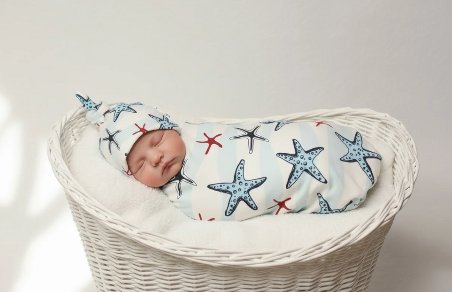 Beach Boys Swaddle-Soft & Cozy Newborn Baby Wrap!