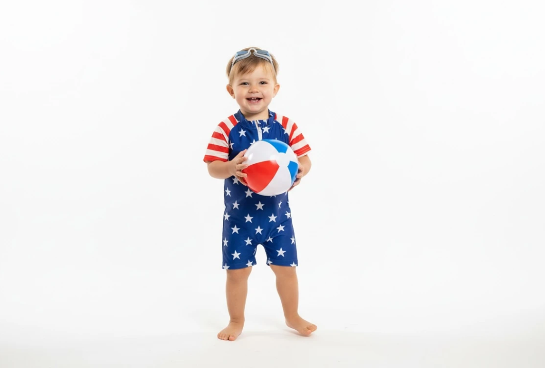 4th of July Swimsuit for Boys image 0