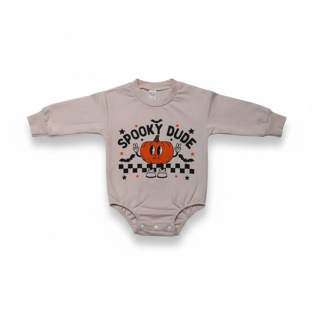 Spooky Dude Bubble Bodysuit for Boys