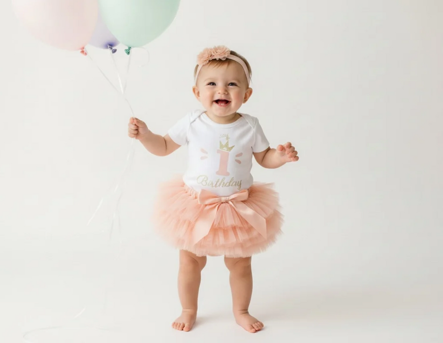 My First Birthday Outfit for Girls – Cute 1st Birthday Baby Girl Dress