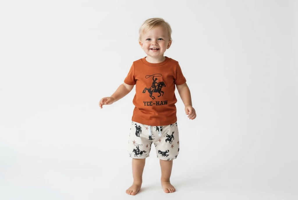 “Yee-Haw” Two Piece Short Set Outfit image 2
