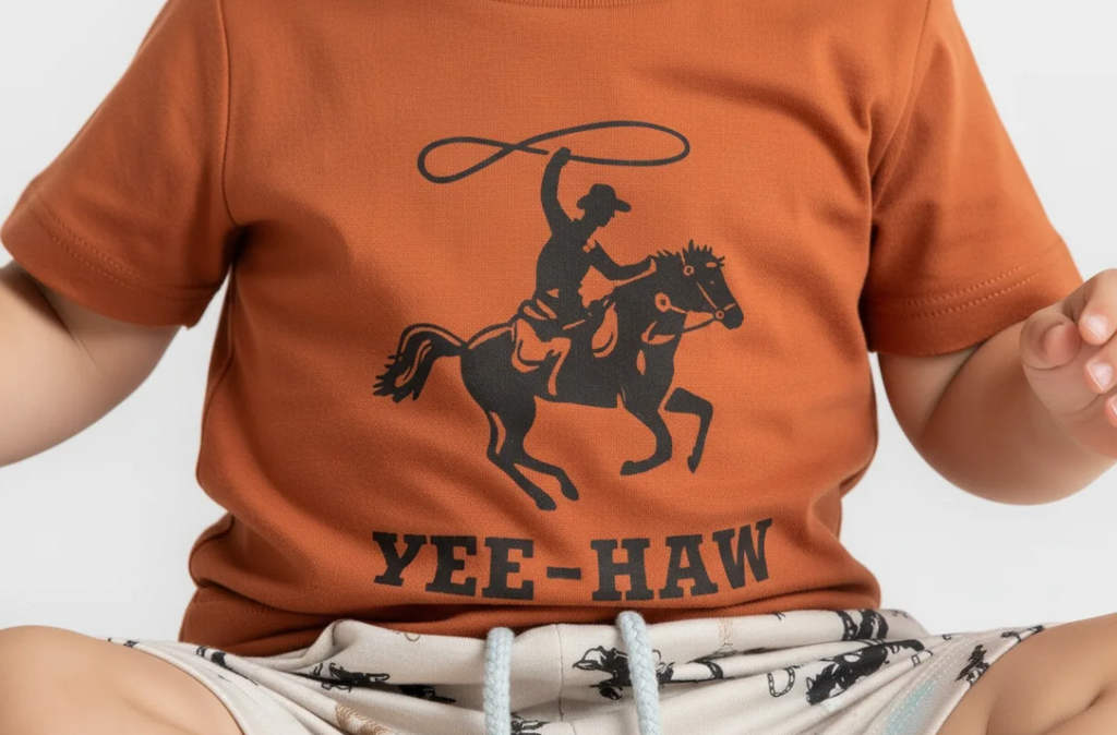 “Yee-Haw” Two Piece Short Set Outfit image 1