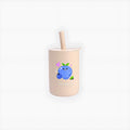 Silicone Training Fruit Cups (Dust Storm) – Soft Self-Feeding Cup for Babies image 0