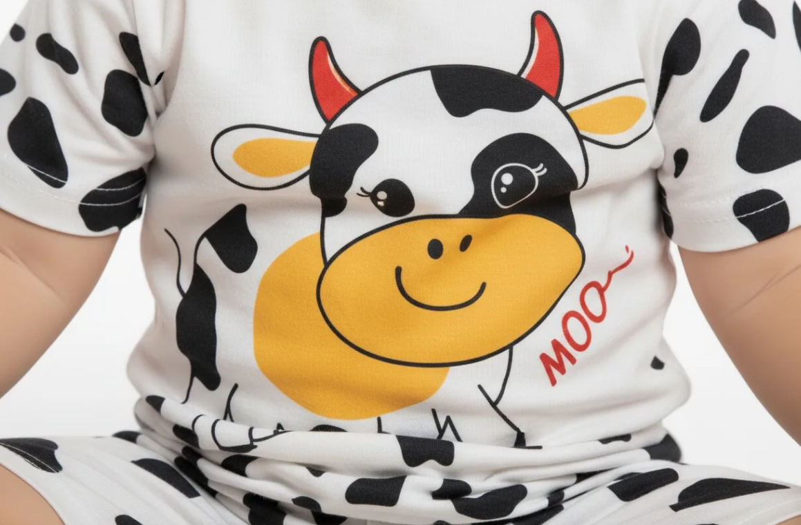 “Moo” Boys Two Piece Set for Boys image 2