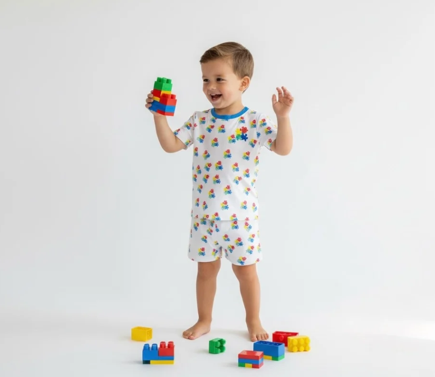 Autism Awareness Two Piece Set Unisex