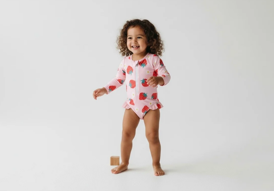 Berry Splash Swimsuit for Girls