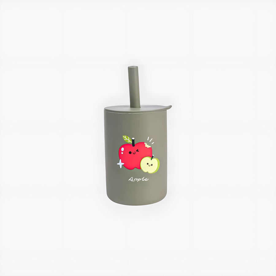 Silicone Training Fruit Cups (Artichoke Green) – Baby Self-Feeding Silicone Cup
