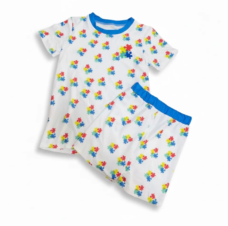 Autism Awareness Two Piece Set Unisex image 1