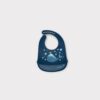 Animal Theme Silicone Bib with Catch Pocket - Image 2