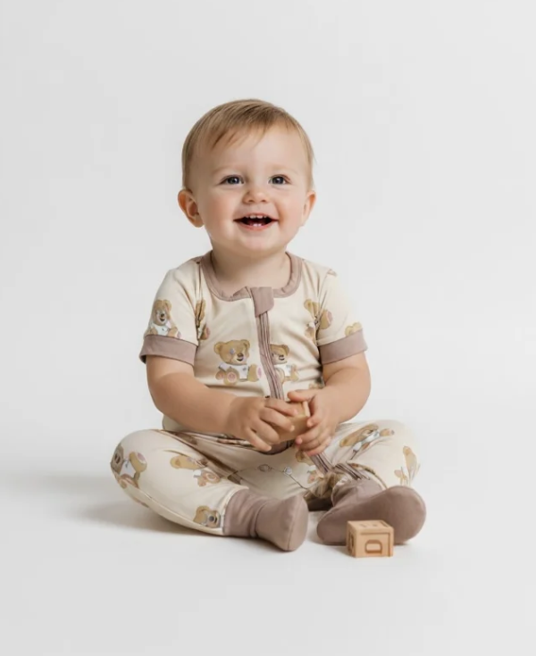 BabyDrewBerry Bamboo Sleeper – Ultra-Soft Zip-Up Sleepwear for Babies