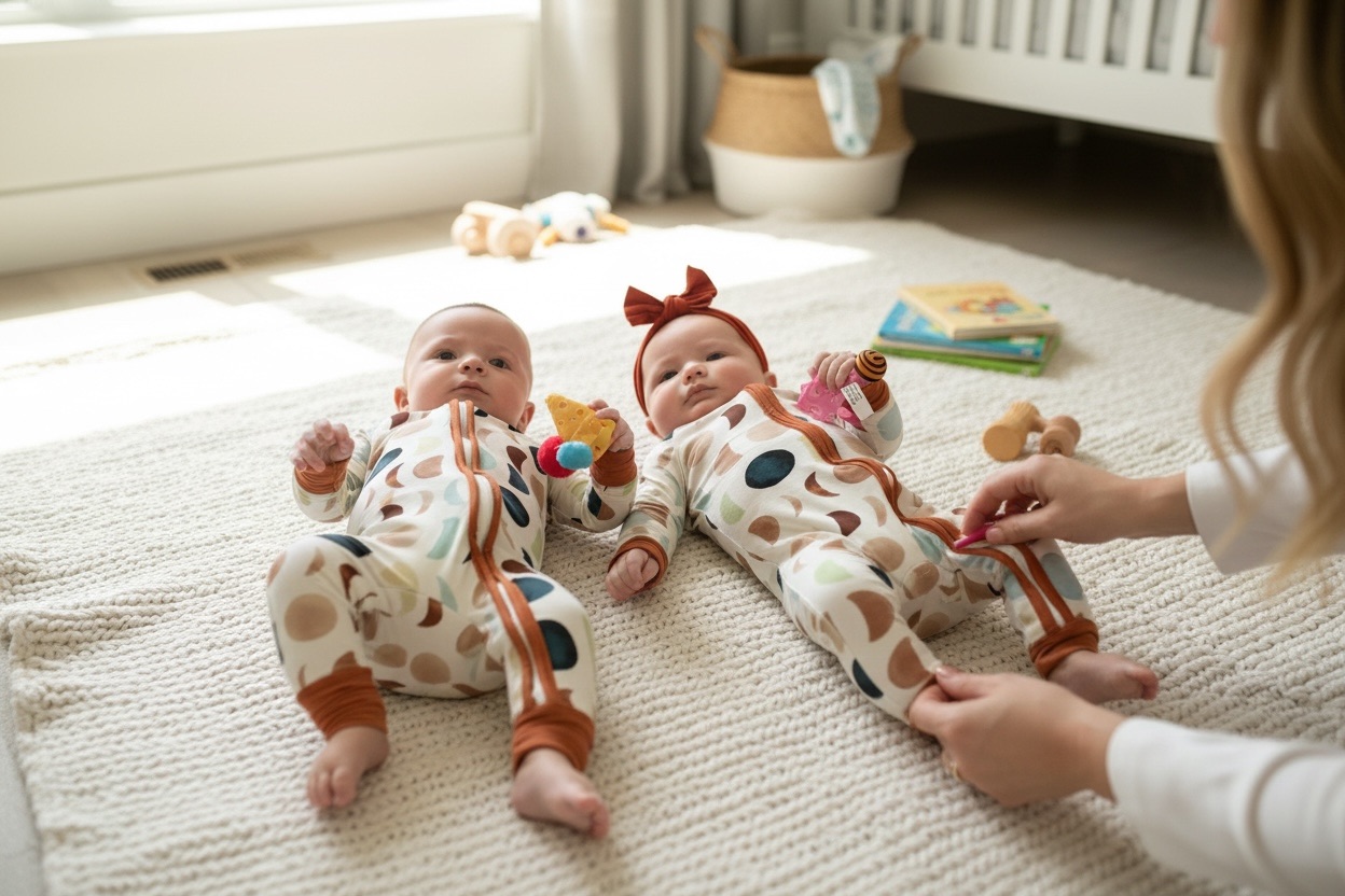 Christmas Teddy Bear Pajama Set - Image 3