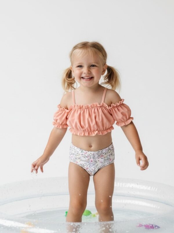 Blush Bloom Two-Piece Swimsuit for Your Little Girl
