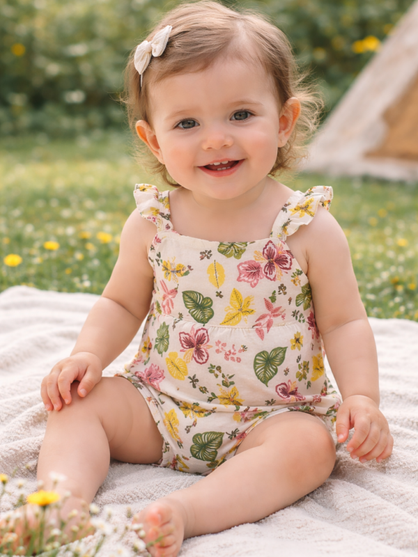 Multi Flowers Bodysuit for this Spring Season