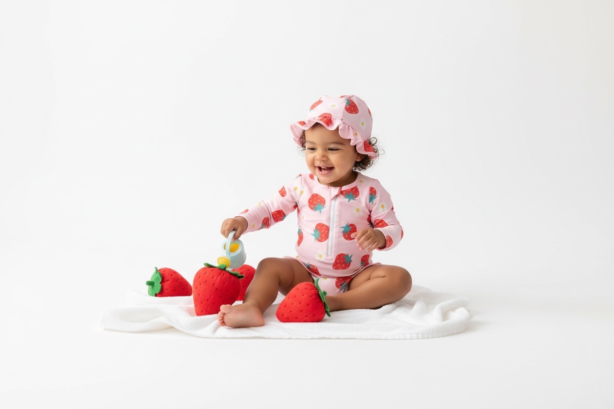 Berry Splash Swimsuit for Your Little Princess