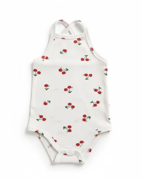 Very Cherry Criss Cross Bodysuits 3 Pack