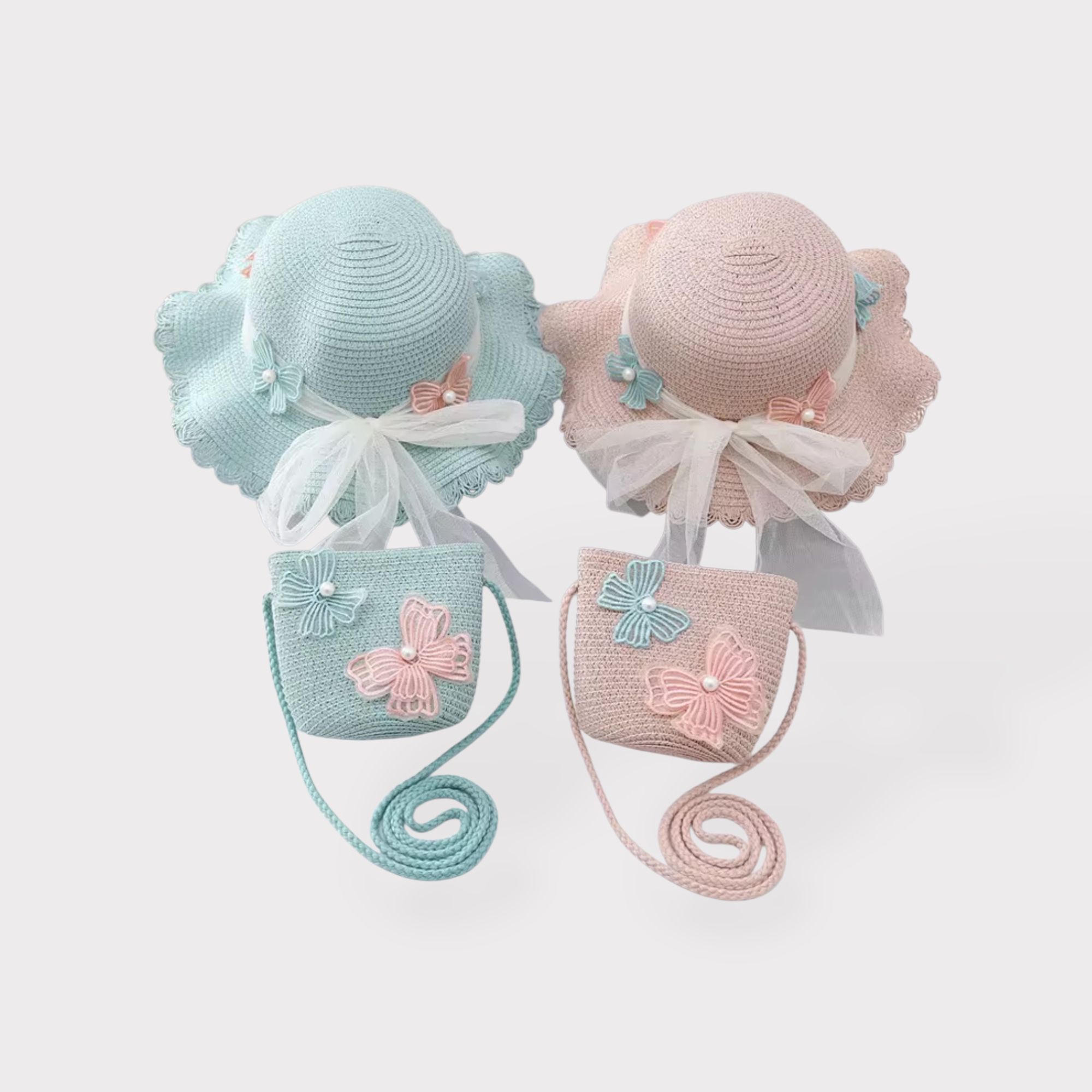 Cute Hat Plus Handbag Set for Your Princess