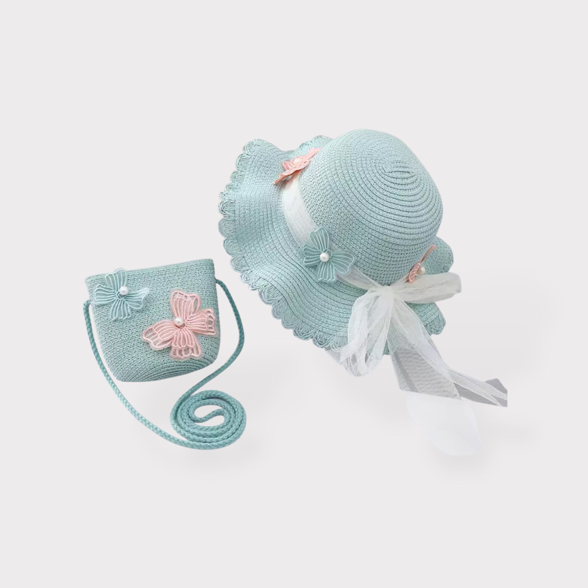 Cute Hat Plus Handbag Set for Your Princess - Image 2