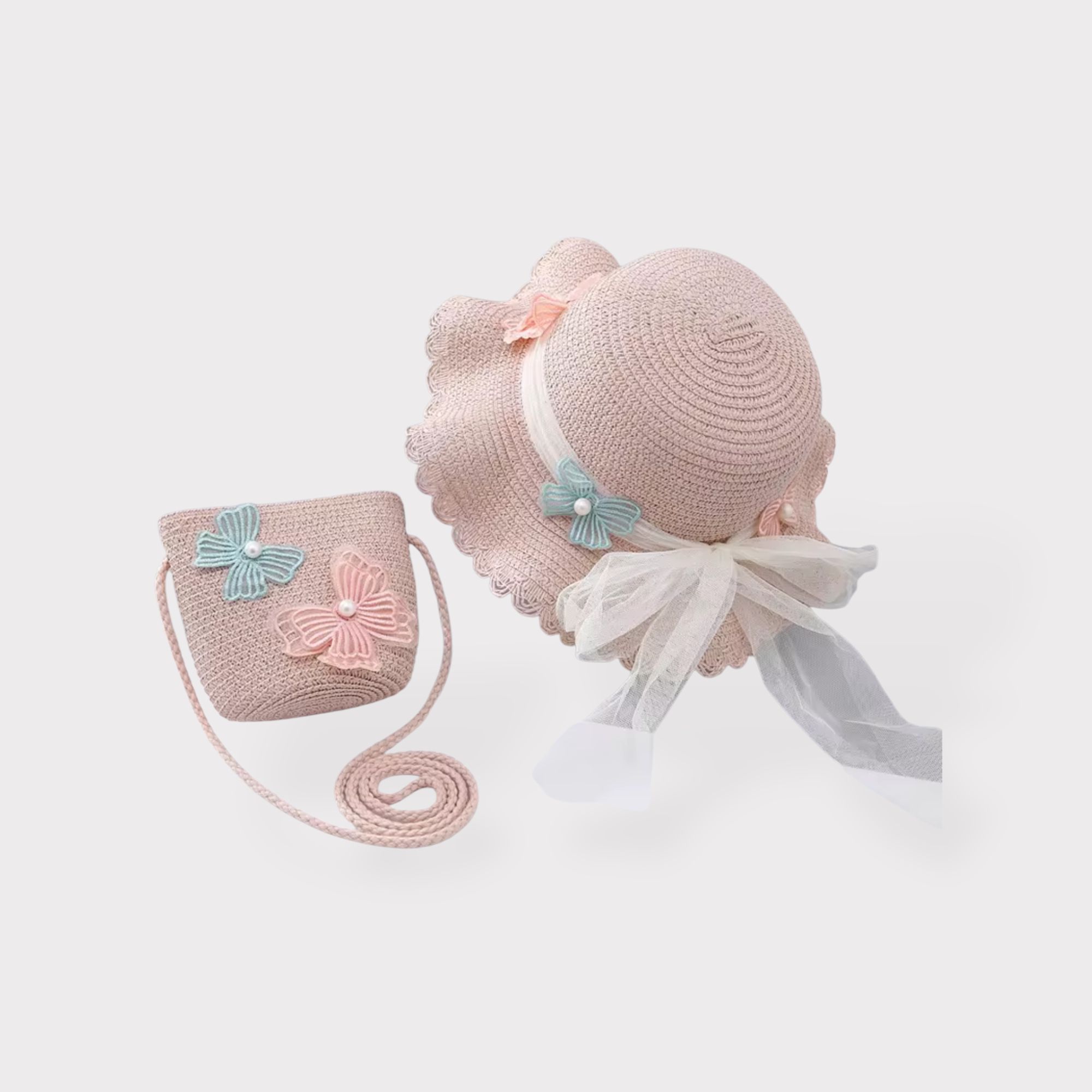 Cute Hat Plus Handbag Set for Your Princess - Image 3