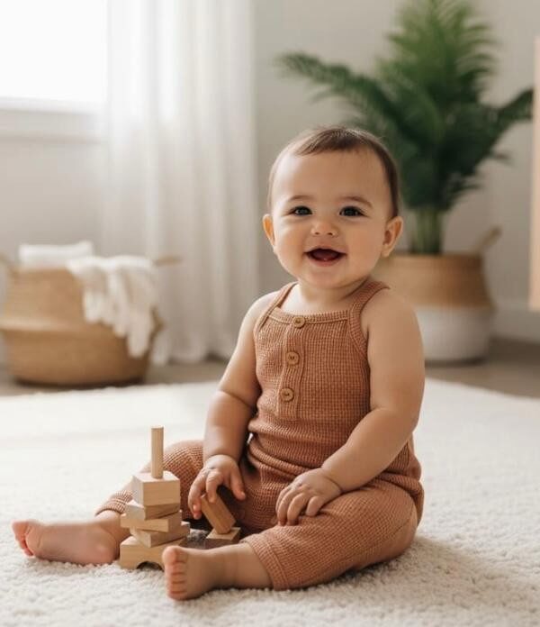 Chocolate Waffler Romper for your Pretty Girl