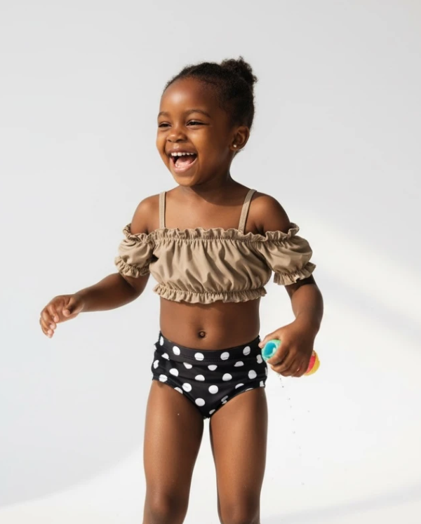 Olive Breeze Two Piece Swimsuit for Girls