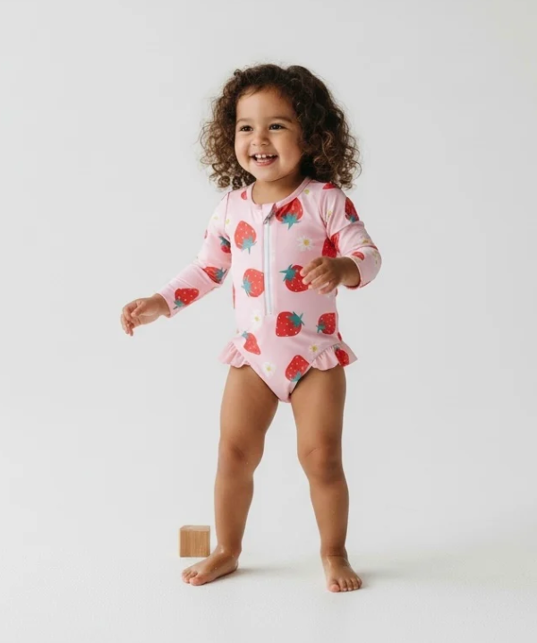 Berry Splash Swimsuit for Girls