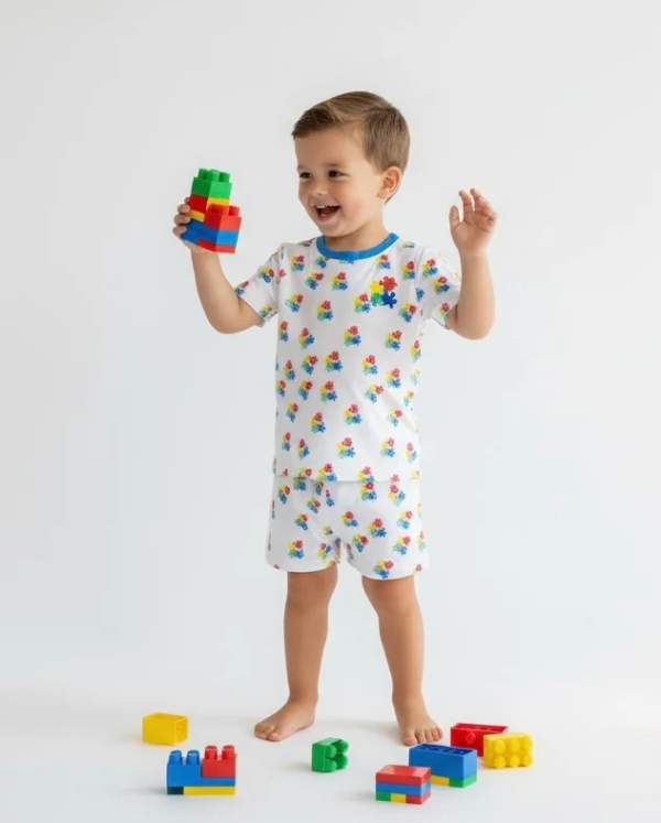 Autism Awareness Two Piece Set Unisex