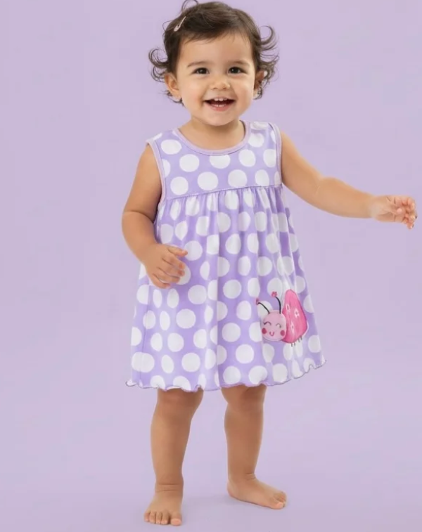 Purple Polkadot Ladybug