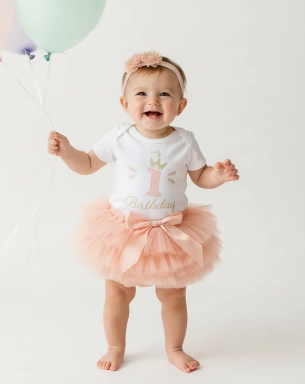 My First Birthday Outfit for Girls – Cute 1st Birthday Baby Girl Dress