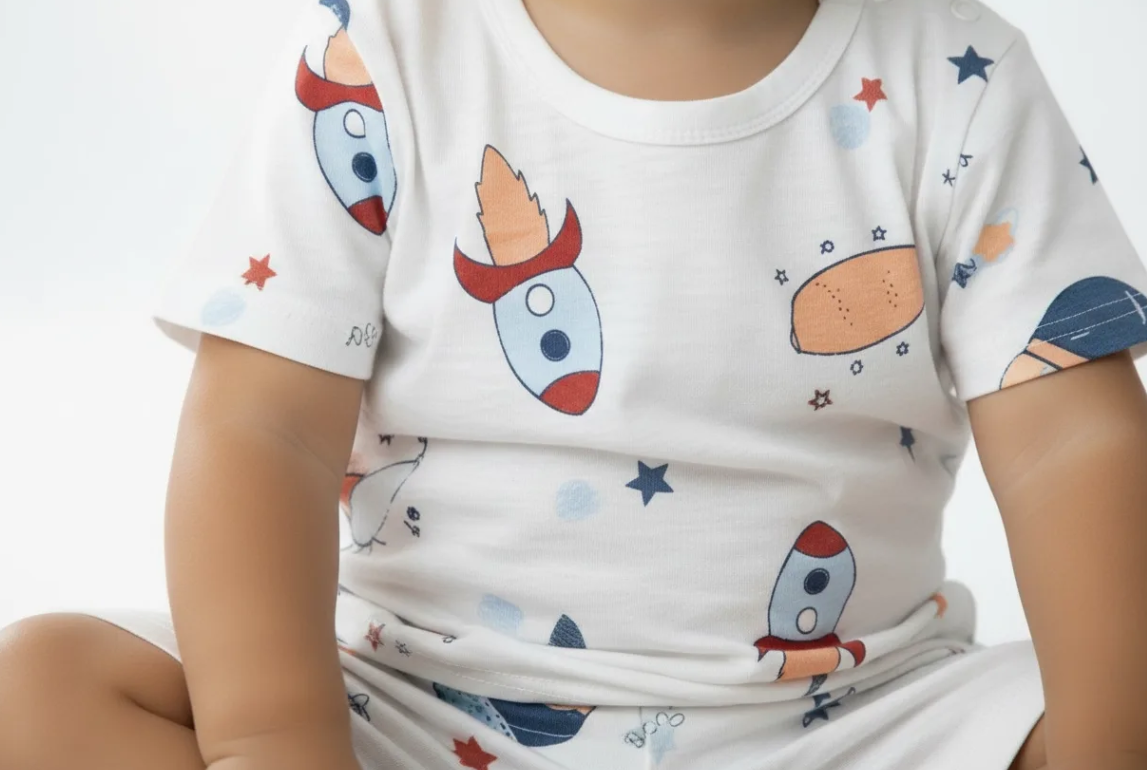 Planet Rocket Two Piece Short Set for Boys - Image 3
