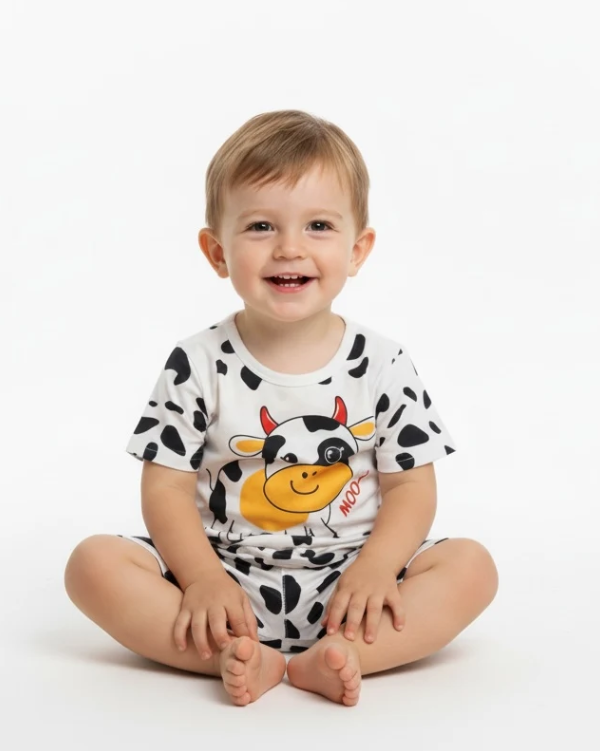 “Moo” Boys Two Piece Set for Boys