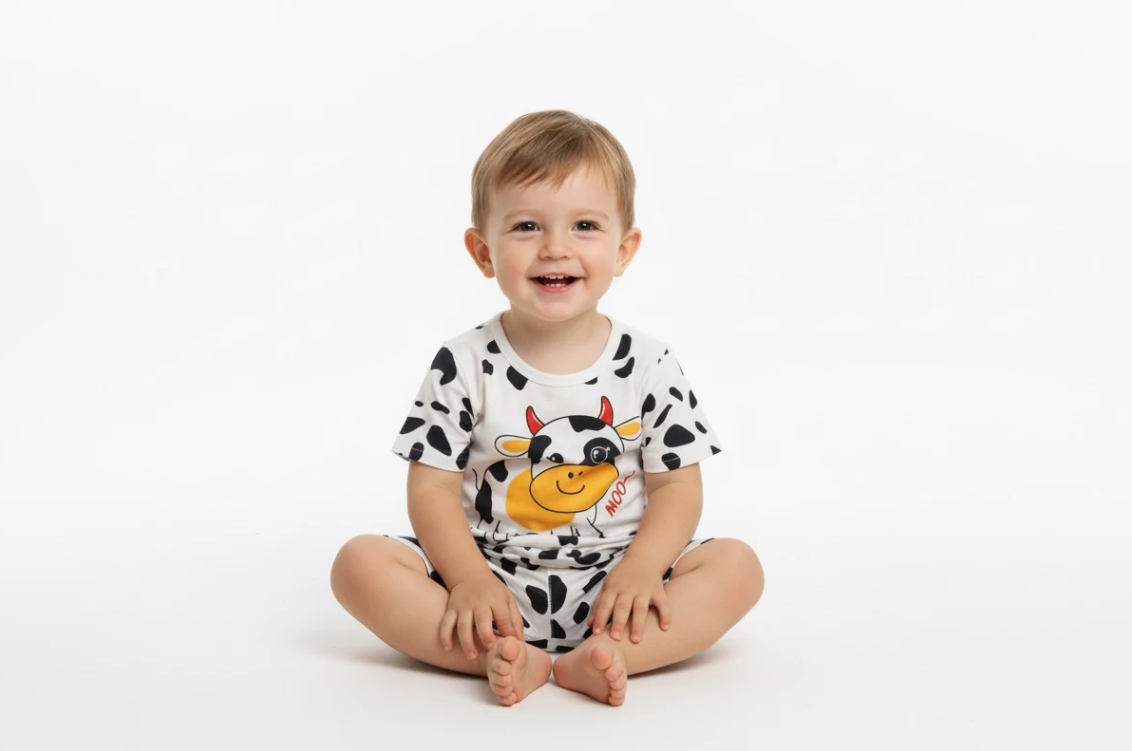 “Moo” Boys Two Piece Set for Boys