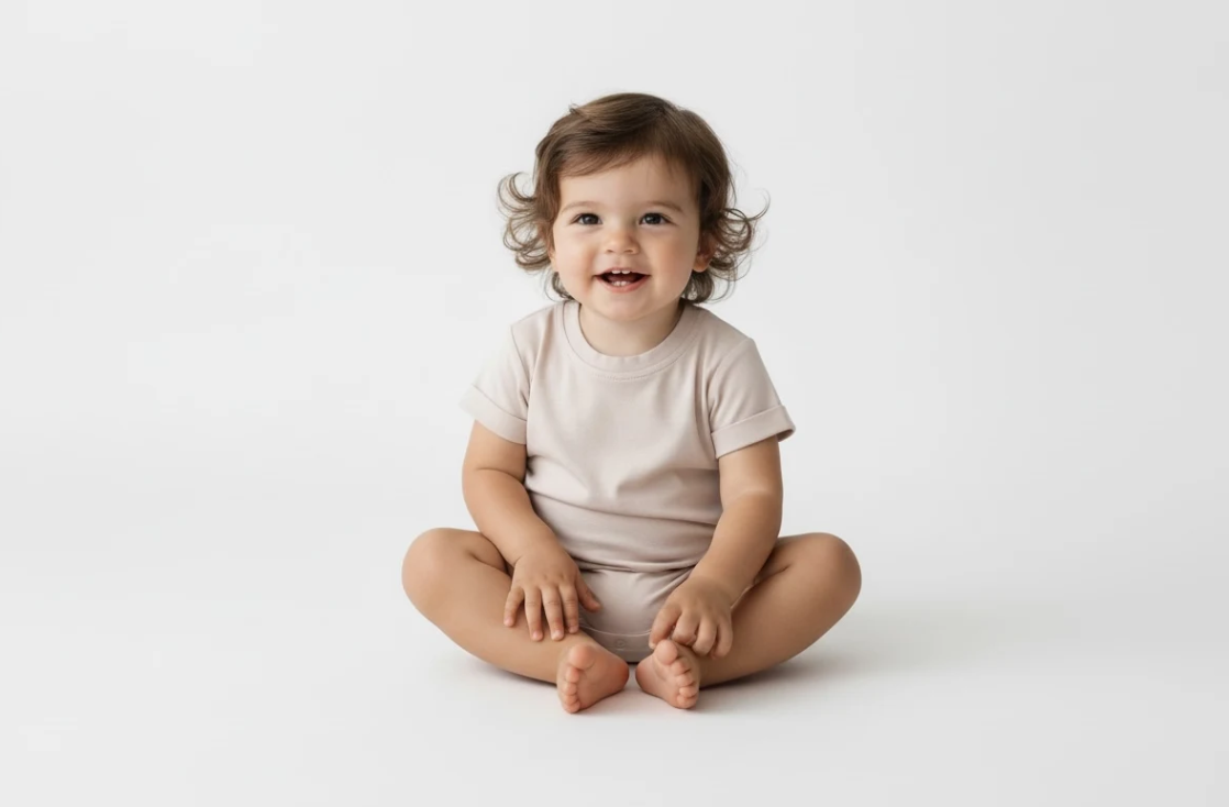 Solid Pink Bubble Bamboo Viscose Bodysuit