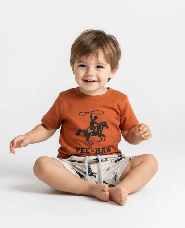 “Yee-Haw” Two Piece Short Set Outfit